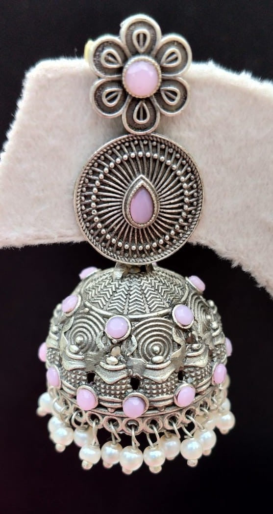 Oxidized Jhumka
