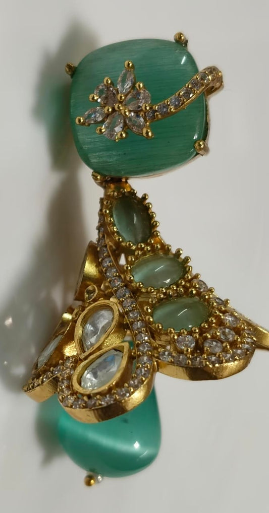 Gold Bombax Jhumka