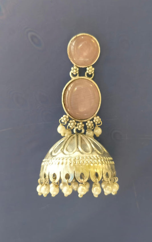 Tiered Bloom Jhumka