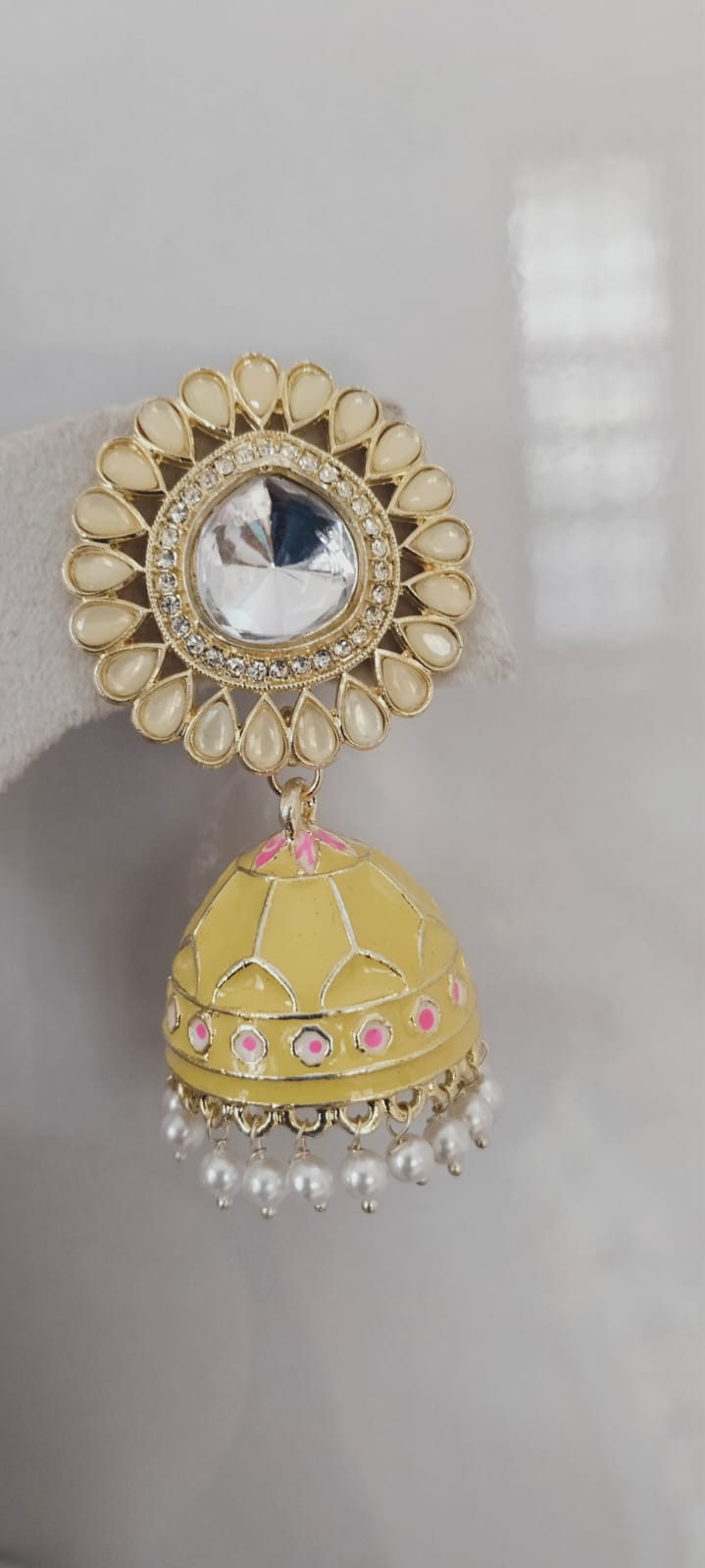 Meenakari Jhumka