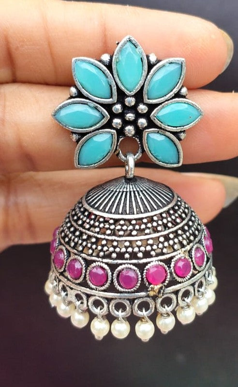 Aurora Bloom Jhumka